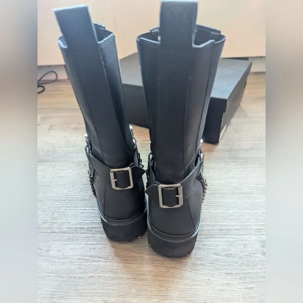 FIRM! NEW IN BOX! Killstar Deadman's Boots